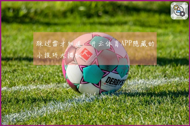 踩过雷才知道，开云体育APP隐藏的小技巧大揭秘